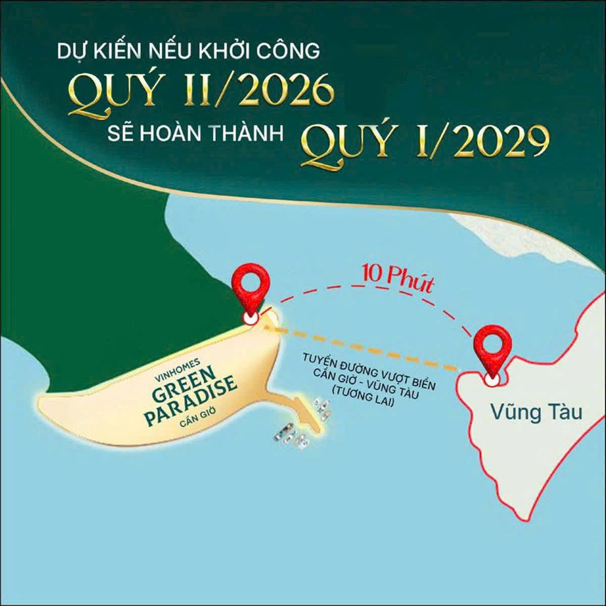 Cầu Cần Giờ- Vũng Tàu 